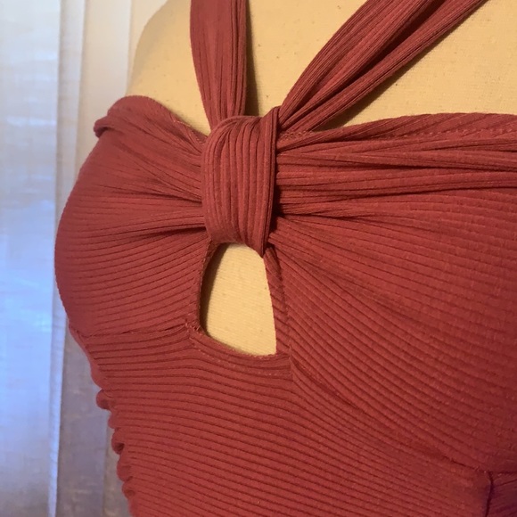 NWT Urban outfitters purple cropped tank size large - Picture 2 of 4